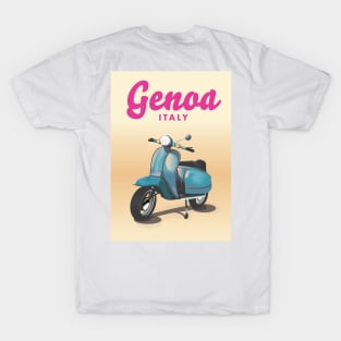 Genoa Italy scooter T-Shirt